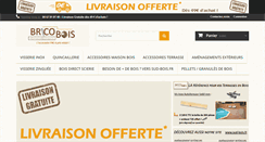 Desktop Screenshot of bricobois.fr