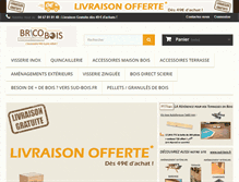 Tablet Screenshot of bricobois.fr